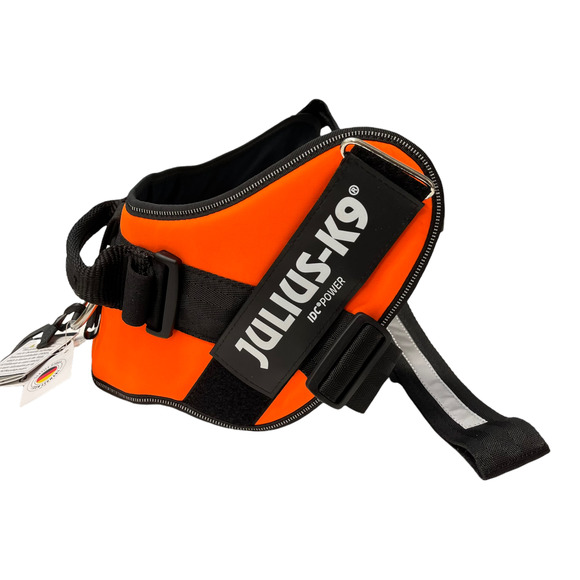 Julius-K9 IDC Powerharness Size 2XL / 3 Bright Orange